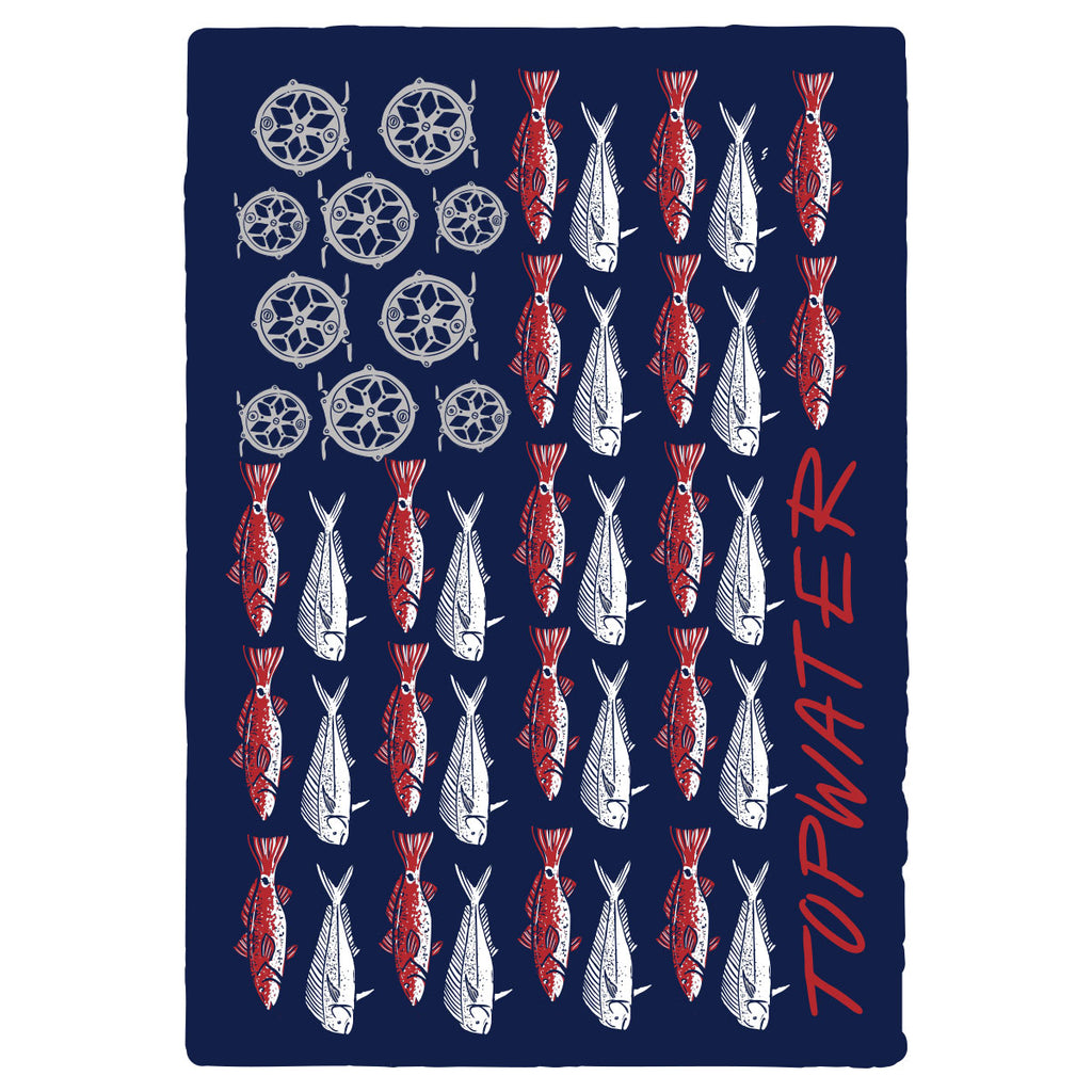 Fish Flag Decal - 19652