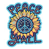 Peace Y'all Decal - 19663