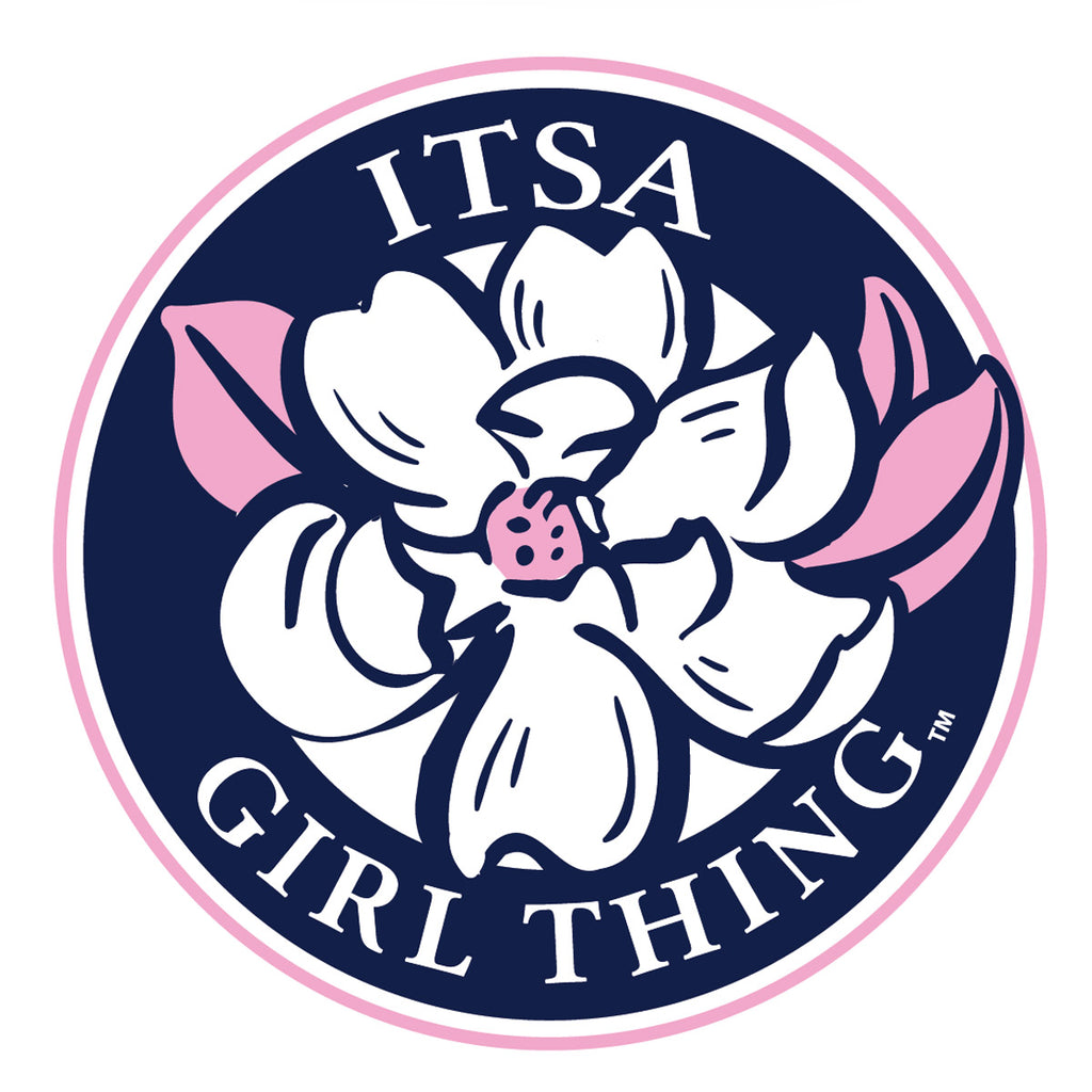 Itsa Girl Thing Logo  Decal